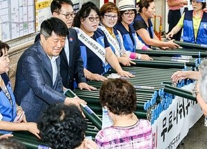 계양구, 태극기 달기 운동 전개