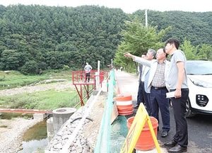 주요사업장 ‘밀착 체크’ 군수가 직접 나섰다