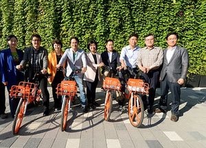 오산시·의회, 수원시 ‘공유자전거’ 벤치마킹