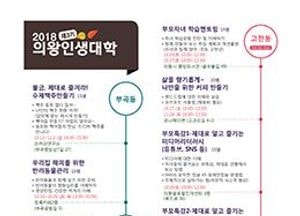 의왕인생대학, 제3기 수강생 선착순 모집
