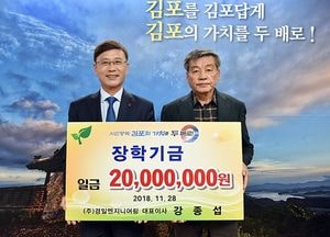 ‘돈 걱정없이 공부하길’… 2천만원 쾌척
