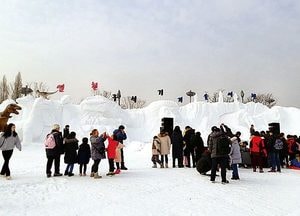 [포토]“연천서 구석기 겨울 체험”…눈꽃축제 개막
