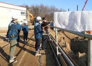 과천소방서 대형공사장 안전컨설팅...겨울철 공사장 화재예방 일환