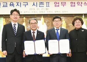 광주시-경기도교육청 혁신교육지구 사업을 위한 MOU체결