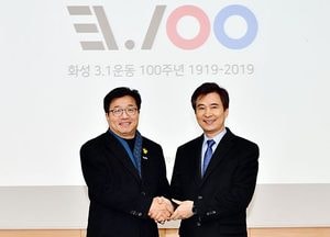 염태영 수원시장-서철모 화성시장, 교류 협력 방안 논의...‘3.1운동 100주년 기념사업’ 손 맞잡아