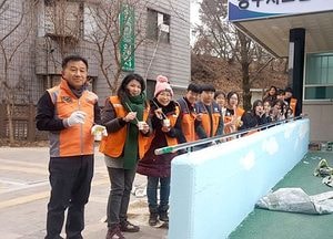 광주시자원봉사센터 어르신을 위한 오포 노인복지회관 ‘벽화 봉사활동’