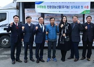 양평지역 유기농 쌈채소 30여 종, 싱가포르 마리나베이샌즈 호텔에 공급‥ 첫 수출 성공