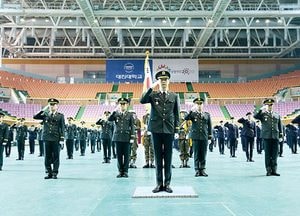 포천, “대진대 학군단 여러분 임관을 축하합니다”