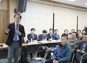 정장선 평택시장, ‘2019년 상반기 읍·면·동 시민과의 간담회’ 개최