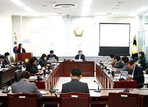 광주시의회, 3월 월례회의 가져..집행부 현안사항 청취