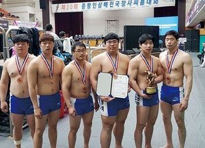 양평군청 씨름단, 증평인삼배 전국장사 씨름대회서 은메달 1개 동메달 3개 차지
