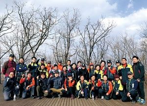 동두천소방서 의용소방대 산악구조지원대 교육 훈련 실시