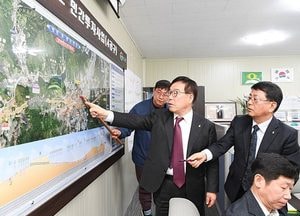 신동헌 광주시장, 도로 사업 현장 점검 보고회 가져