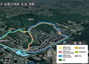 용인시, 동백지구 6.8km 순환형 산책로 조성 추진