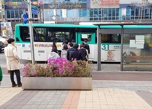 하남시, 31번 시내버스 잠실역 환승센터 진입