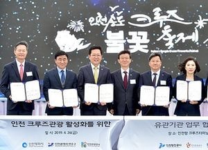 인천시, 국내 최대규모  크루즈 관광시대 열렸다…인천항 크루즈터미널 개장