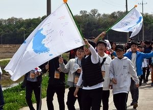 道교육청, 4·27 선언 1주년 기념 '평화선언 캠페인’ 곳곳서 진행