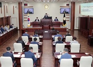 광명시의회, 제246회 제1차 정례회 개회…다음달 7일까지 41건 안건 처리