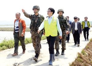 최종환 파주시장 ‘민통선 현장’ 방문