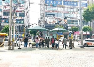 동두천시, 폭염대비 그늘막 설치 완료