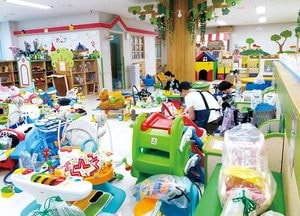 연천군자원봉사센터 장난감도서관 소독 실시