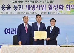 인천시, 전국 최초 빈집 정보 담은 플랫폼 구축…LH-한국감정원과 업무협약