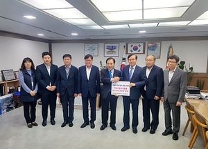 포천시 시설관리공단 반월봉사단, 사랑의 이웃돕기 물품 전달