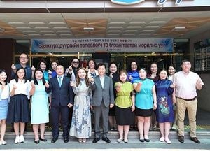 “동구의 유치원 교육 배우러 왔어요”…몽골유치원 교사 시찰단 동구 방문