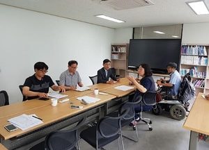 정하영 김포시장, 장애인자립생활센터 민원 청취... 담당부서에 방안마련 지시