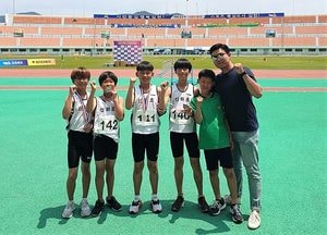 이천 신하초, 전국대회 멀리뛰기·400m 계주 2위 올라