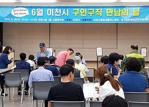 ‘이천시 구인구직만남의 날’ 300여 명 구직자 몰려