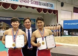 광주시청, ‘전국 장사씨름대회’ 2개 체급 우승