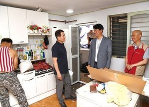 하남시-롯데건설, 취약계층 주택 무상 수리