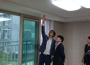 방미숙 하남시의회 의장, 감일지구 아파트 하자 점검