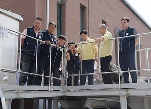 최용덕 동두천시장, 물펌프장 시험가동 현장 점검