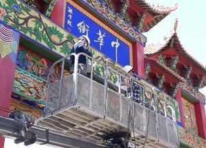 중구, 차이나타운 패루 보수공사 본격 추진…전체적으로 양호 등급