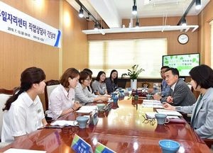 이항진 여주시장, 여주일자리센터 직업상담사와 간담회 가져