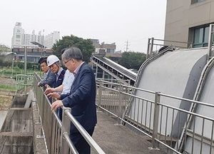 파주시, 장마철 대비 배수펌프장 점검 실시