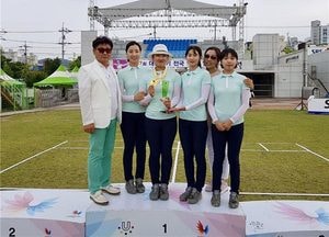여주시청 여자양궁부, 제37회 대통령기 전국남여양궁대회 여자 개인전 ‘금메달’