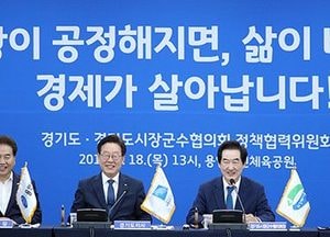 道-시·군 정책협력委 정례회  개최…道 사무 70개 중 34개, 시군 이양합의