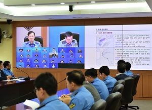 해양경찰, 제5호 태풍 ‘다나스’ 북상… 비상근무 돌입