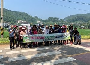 옹진군 덕적면, 주민 참여형 마을정원 조성…소관목 등 12종 2500주 식재