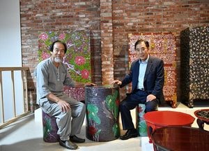 박윤국 포천시장, 정수화 명장 나전칠기 공방 방문 소통 나서