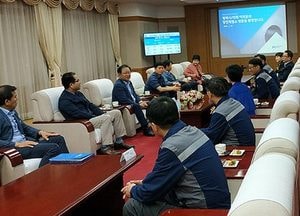 평택시, 미세먼지 저감 위해 현대제철 사업장 방문
