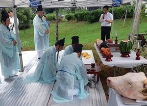 남동구, 마을의 안녕과 번영 기원하는 당제 개최