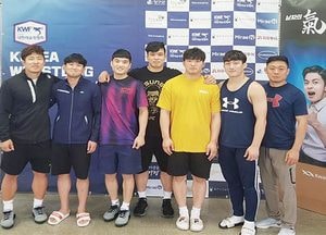 평택시청 레슬링팀, 제45회 대통령기 대회서 금1·동2 획득