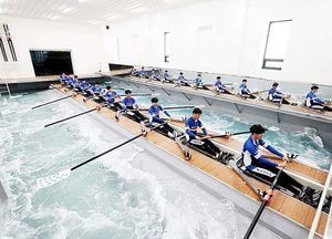 백군기 용인시장 "용인 찾은 전국 조정 꿈나무 30여 명" 격려