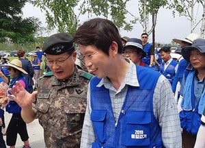 DMZ 통일 걷기 해단식…이인영 원내대표 “민통선을 평화의 일상으로 바꿔가야”