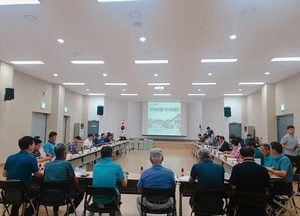 여주 능서면 8월 제1차 이장회의·하계단합대회 개최