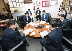 신동헌 광주시장, 일본 수출규제 피해 기업 현장방문